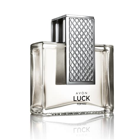 luck for him aftershave.